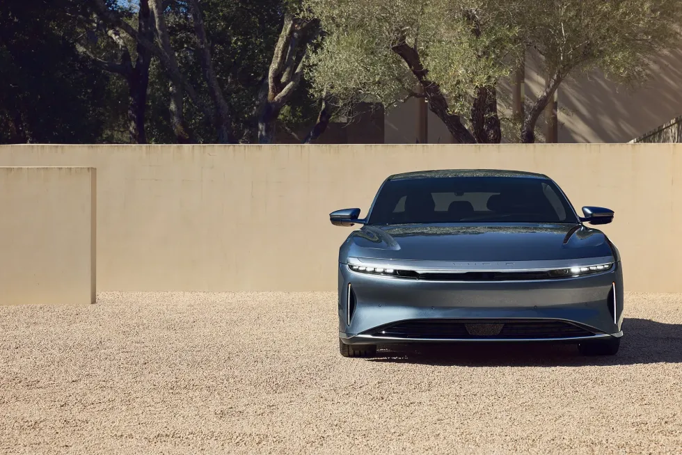 The Lucid Air electric vehicle \u200b