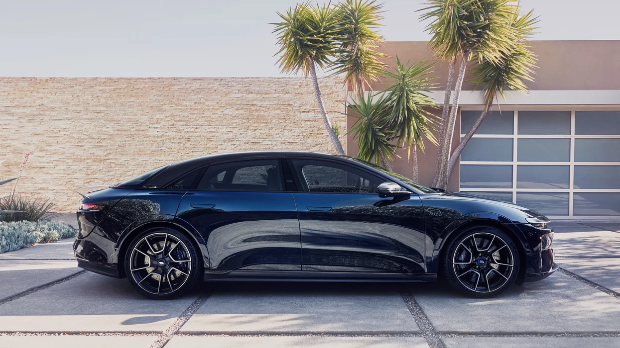 The Lucid Air Sapphire EV