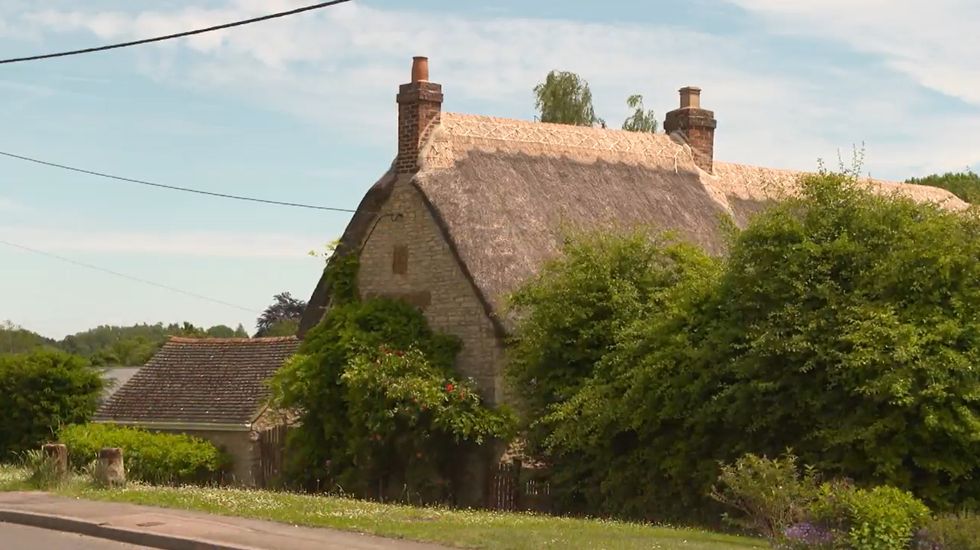 The luxury cottage in Oxfordshire where the incidents took place