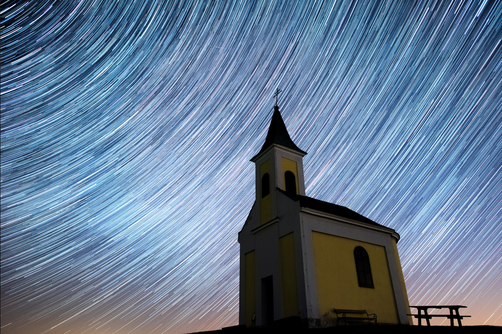 The Lyrids meteor shower, Austria