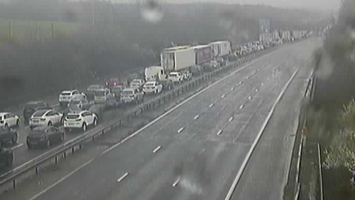 M20 closed between junction 7 and 8 over 'concerns' for man 'covered in blood'
