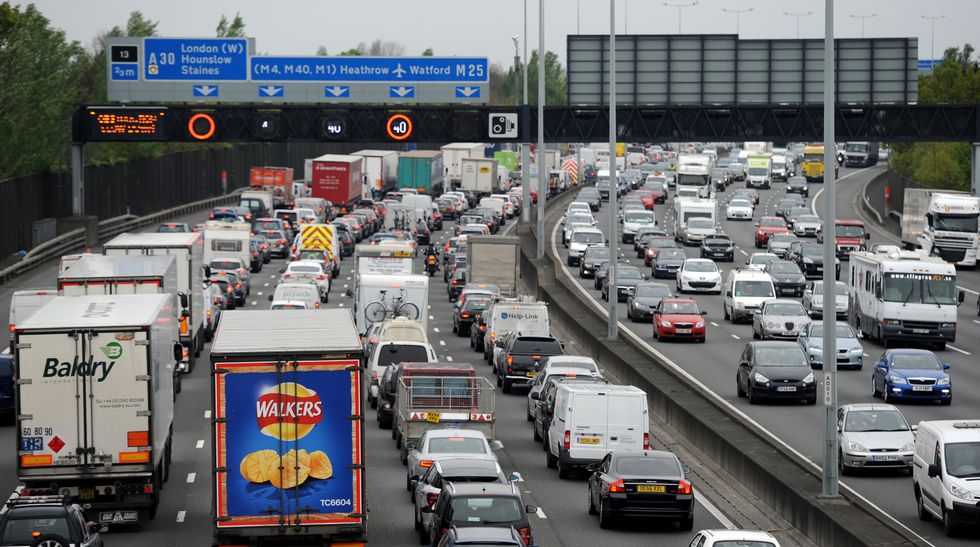 The M25 has been targeted by protesters
