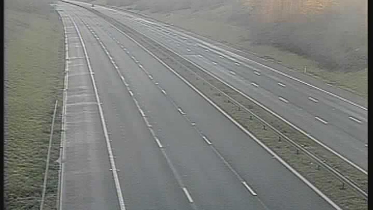 The M5 northbound remains closed to traffic