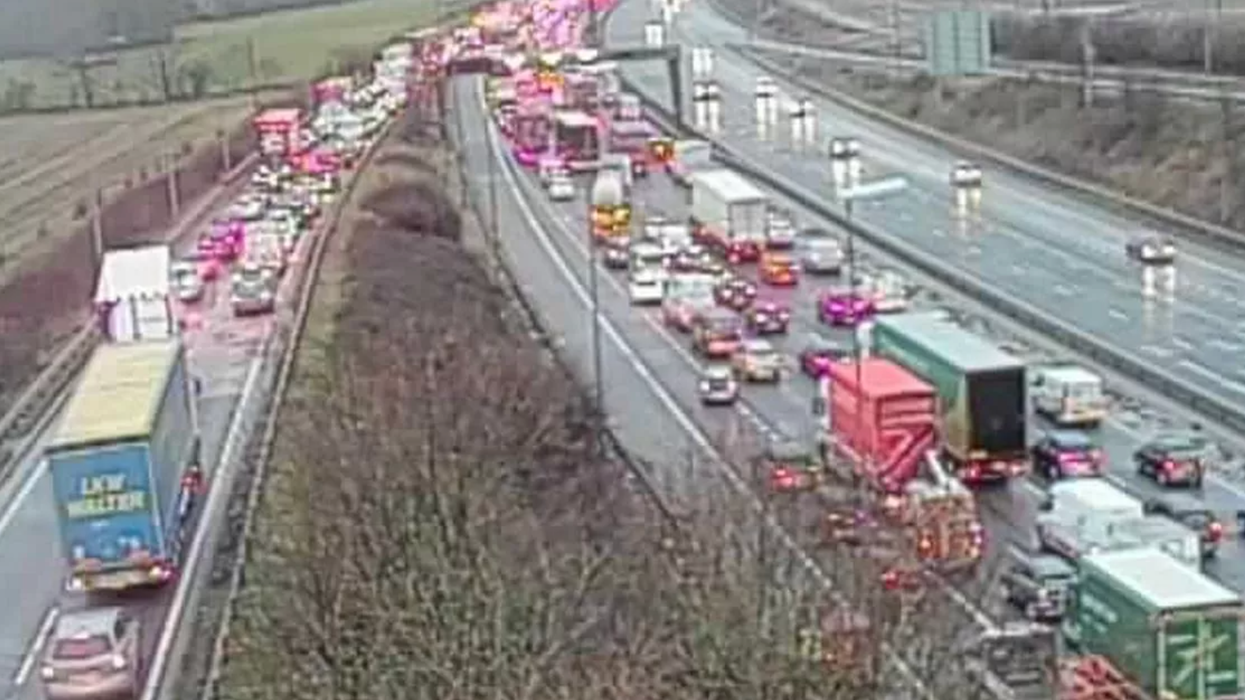 M6 crash: Air ambulance lands as multiple people rushed to hospital after 'serious' collision