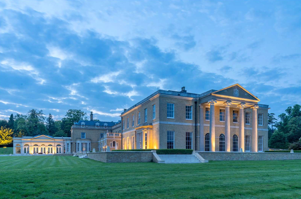 The main house and surrounding area has been valued at \u00a335million