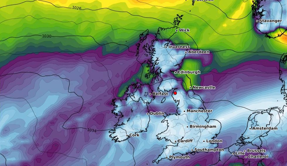The majority of the warnings have been issued in across Dorset in the south-west of England.