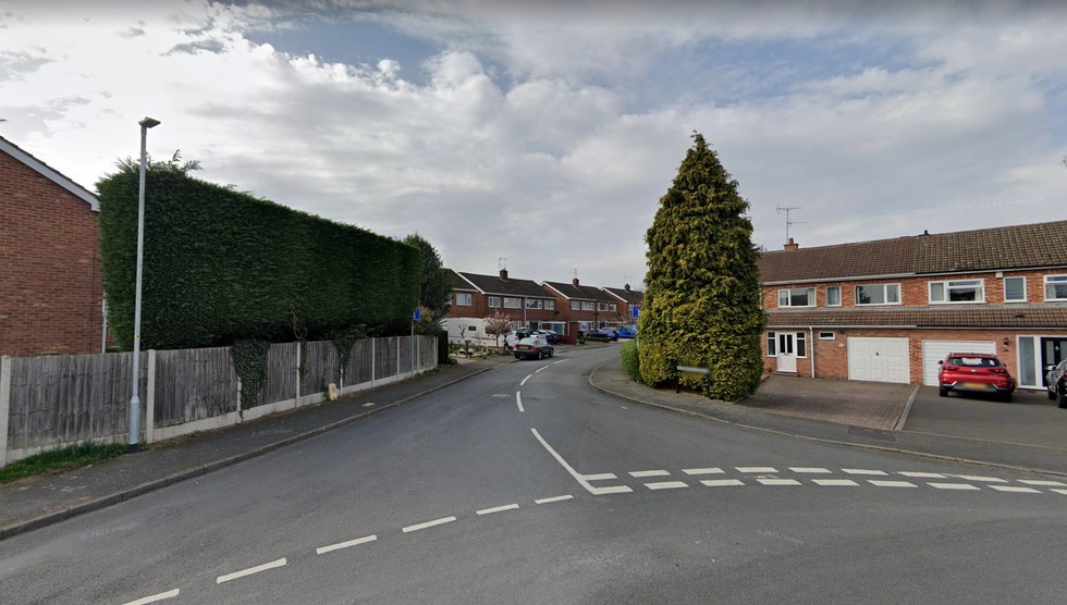 The man and young child were found at an address in Cairndhu Drive, Kidderminster.