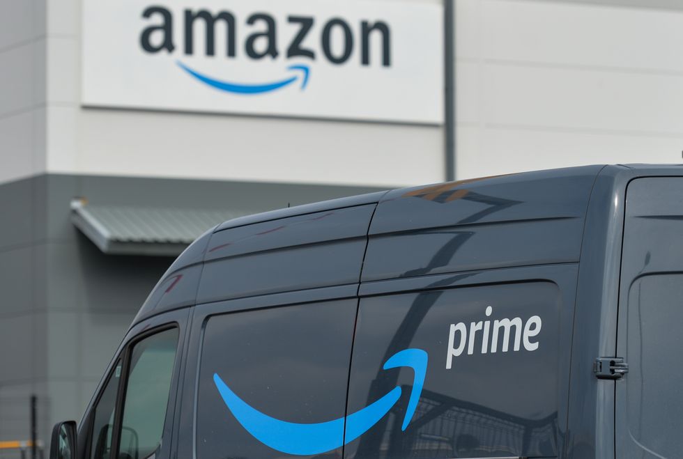 The man was believed to be an Amazon driver (file pic)\u200b