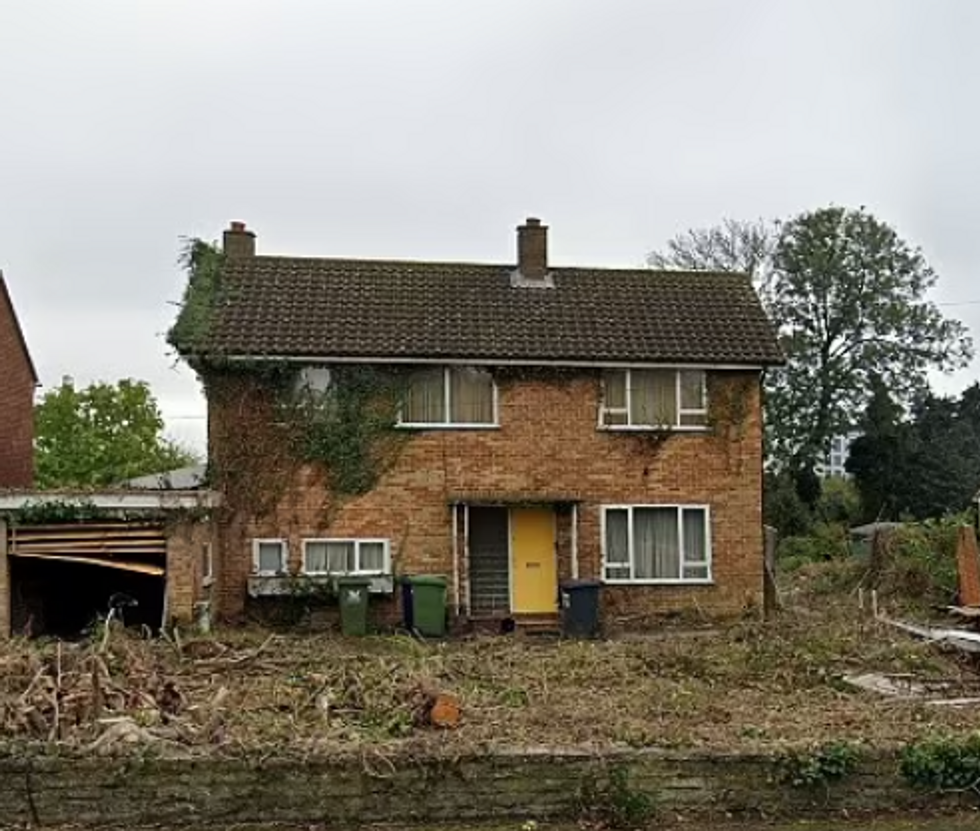 The Marlow Road property before development