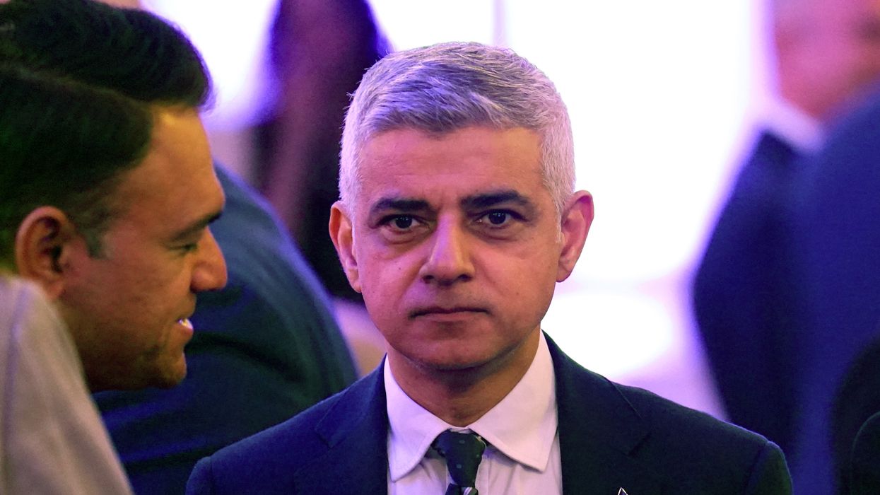 The Mayor of London, Sadiq Khan.