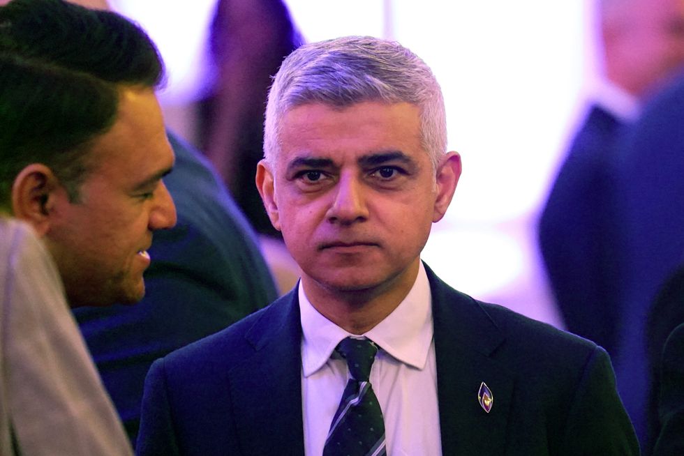 The Mayor of London, Sadiq Khan.