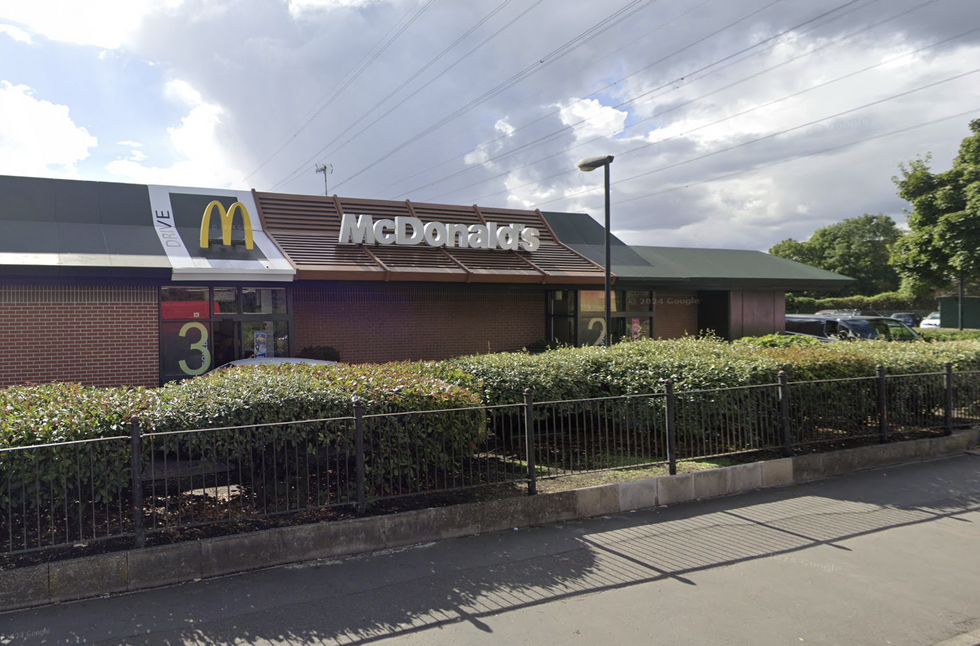 The McDonald's Highbridge Retail Park in Waltham Abbey, Essex\u200b