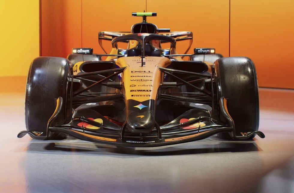The McLaren Formula 1 team has officially unveiled its MCL40