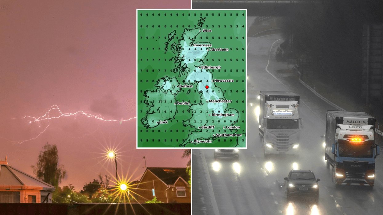The Met Office has warned of some cold weather this weekend