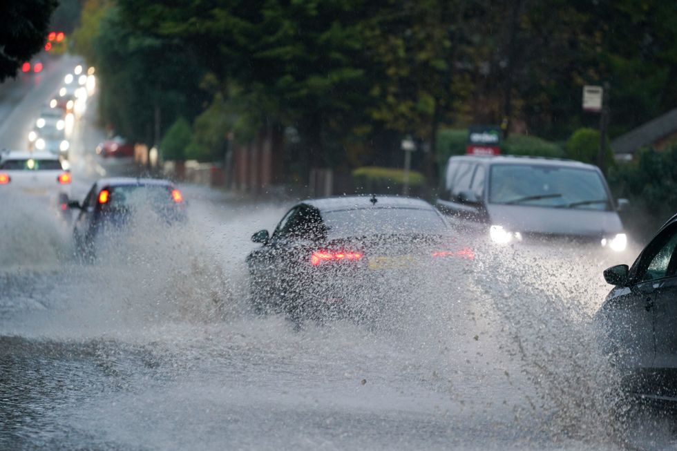 The Met Office has warned that “heavy rain may lead to some flooding and disruption to travel” during this period.