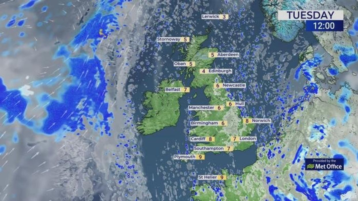 UK weather: Freakish warmth set to sweep Britain in major blow to White Christmas hopes