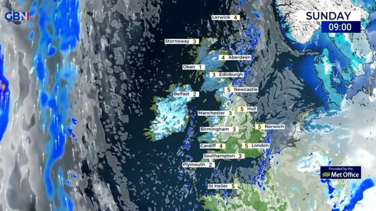 UK snow forecast: Britain gripped by icy -7 freeze as brutal Baltic weather front sweeps in