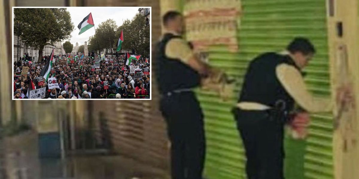 NextImg:Met Police spark outrage as posters of Hamas hostages pulled down over fears of offence... but no action taken over Palestine protests