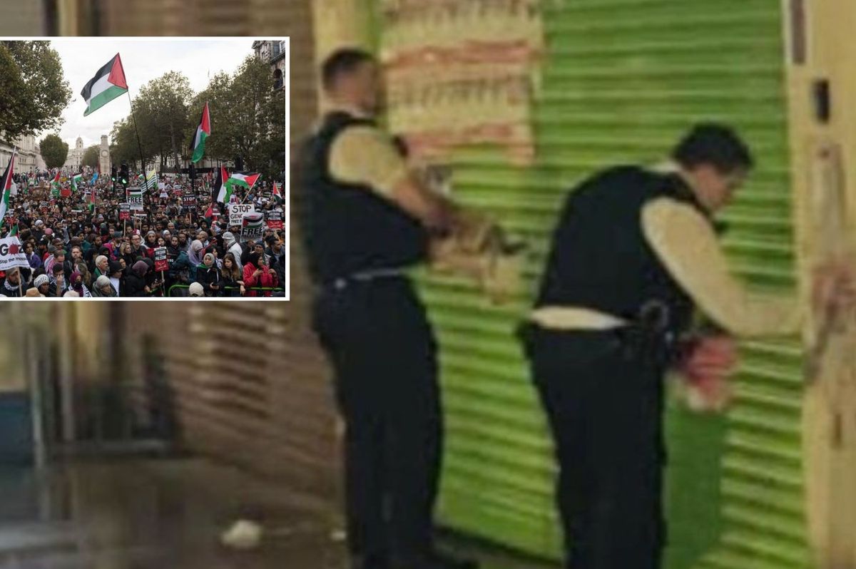 Met Police spark outrage as posters of Hamas hostages pulled down over fears of offence... but no action taken over Palestine protests