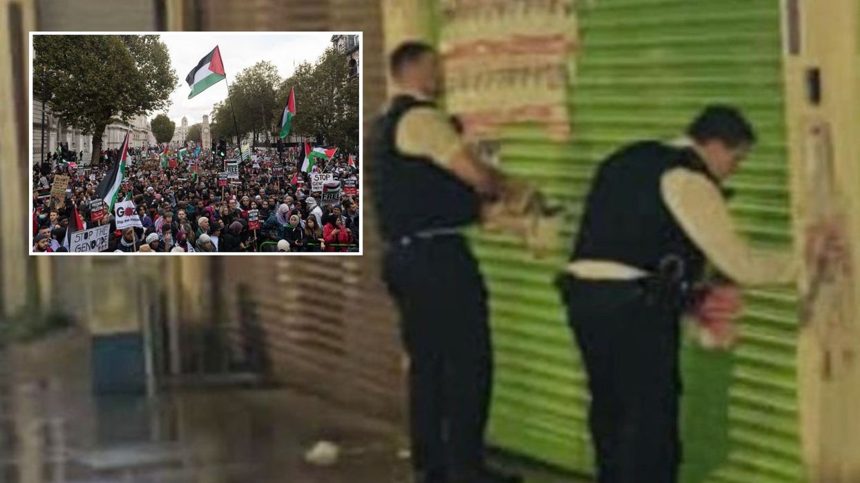 Met Police spark outrage as posters of Hamas hostages pulled down over fears of offence... but no action taken over Palestine protests