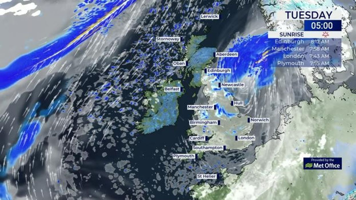 UK weather: Arctic blast to batter Britain plunging temperatures to -10C