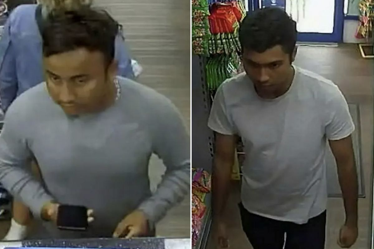 The Metropolitan Police have released photos of two men in connection with the incident