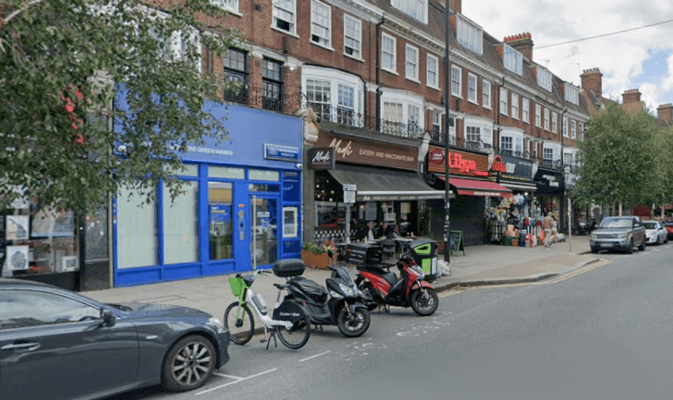The Metropolitan Police\u2019s safer neighbourhood office in Golders Green