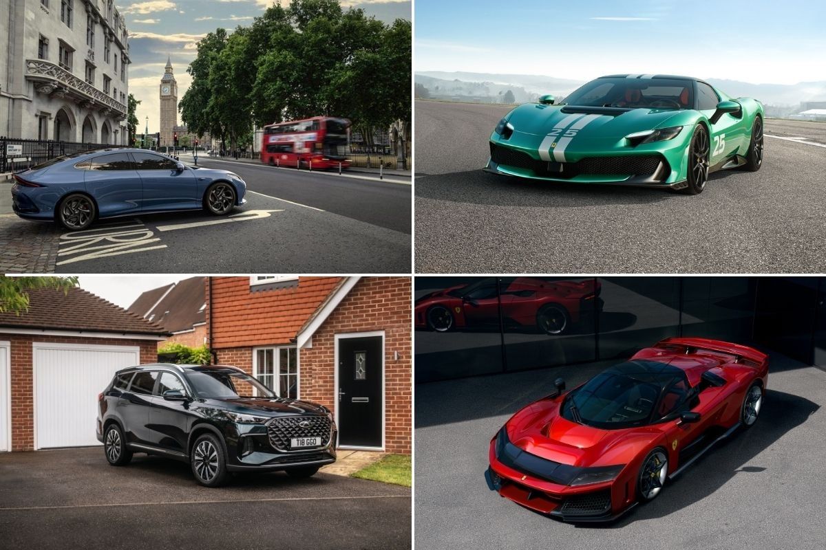 The MG 1M5, Ferrari 296 Speciale, Ferrari’s new F80 supercar and the Chery Tiggo 8 Super Hybrid 