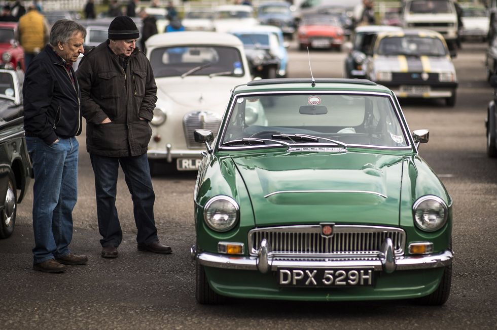The MGB costs an average of just \u00a383 to insure