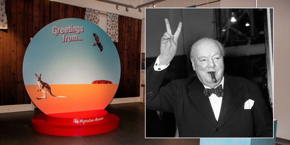 NextImg:Winston Churchill's legacy used to help museums 'put migration centre stage'