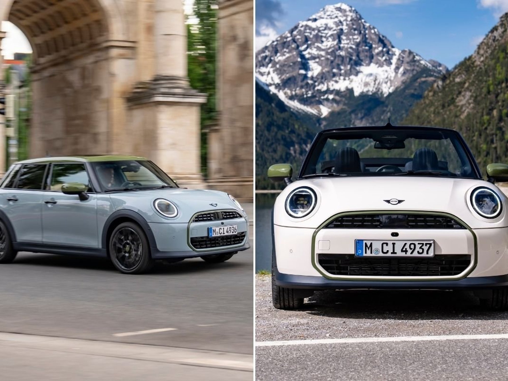 The Mini Cooper S 5-Door Paul Smith Edition and the Mini Cooper S Convertible Paul Smith Edition