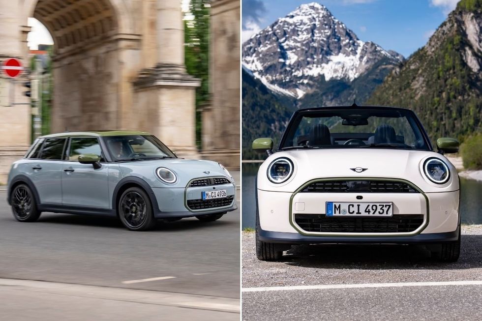The Mini Cooper S 5-Door Paul Smith Edition and the Mini Cooper S Convertible Paul Smith Edition