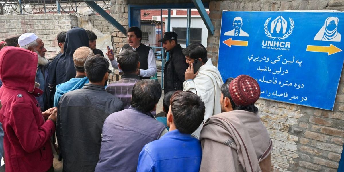 NextImg:Afghan asylum seekers in UK after 'fleeing Taliban' have returned home 'to go on holiday'