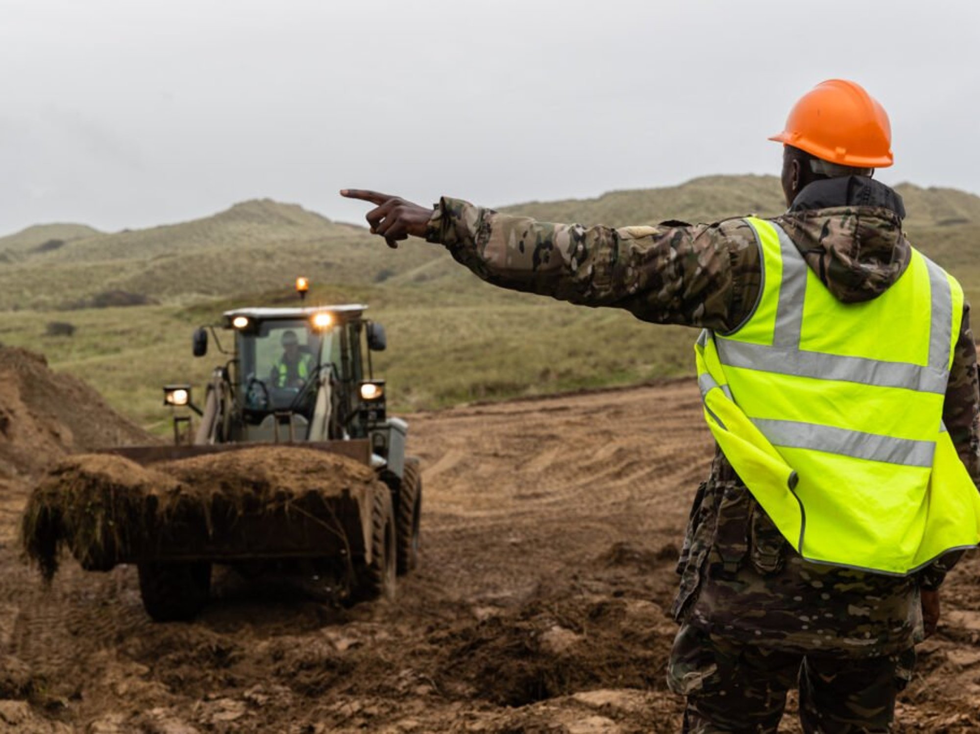 The MoD has been investing in sand dunes in the Cornwall training area