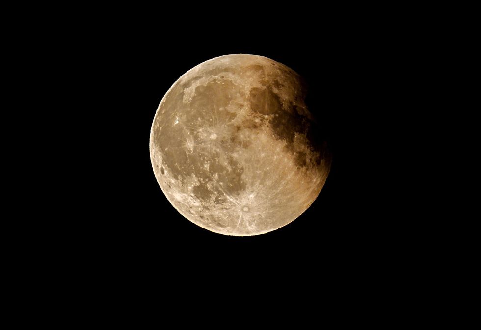 The moon