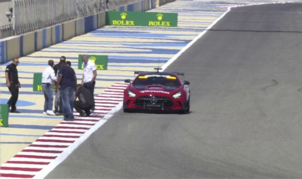 The morning session on Thursday was cancelled