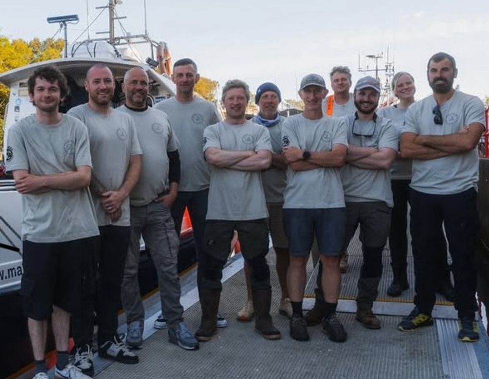 The multi-national team who made the discovery