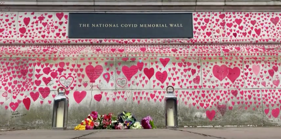 The National Covid Memorial Wall