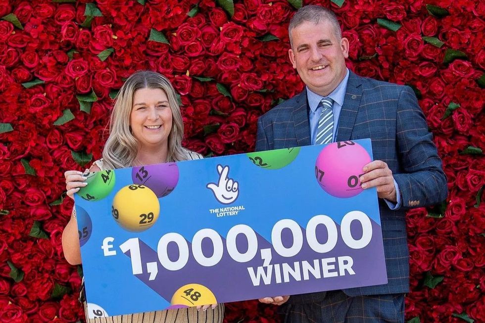 The National Lottery winners have vowed to tie the knot after 20 years as a couple