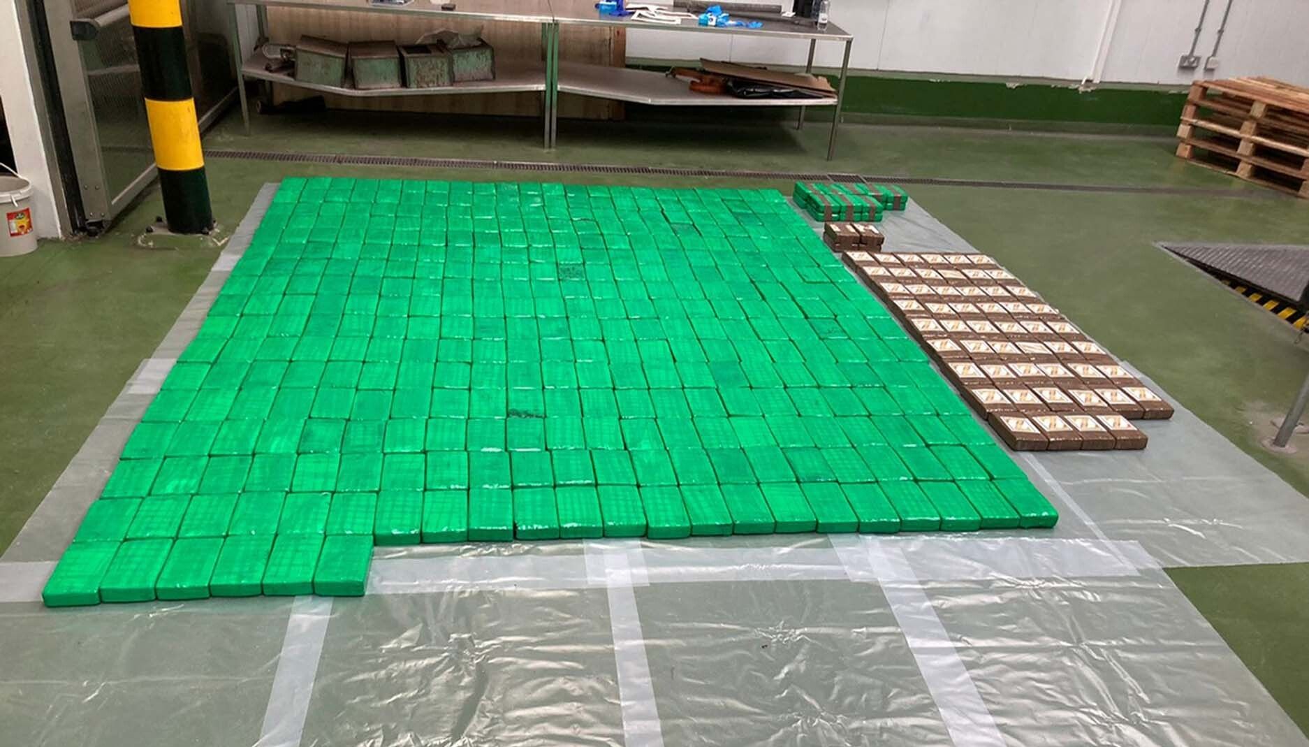 The NCA said officers seized more than half a tonne of the Class A drug.