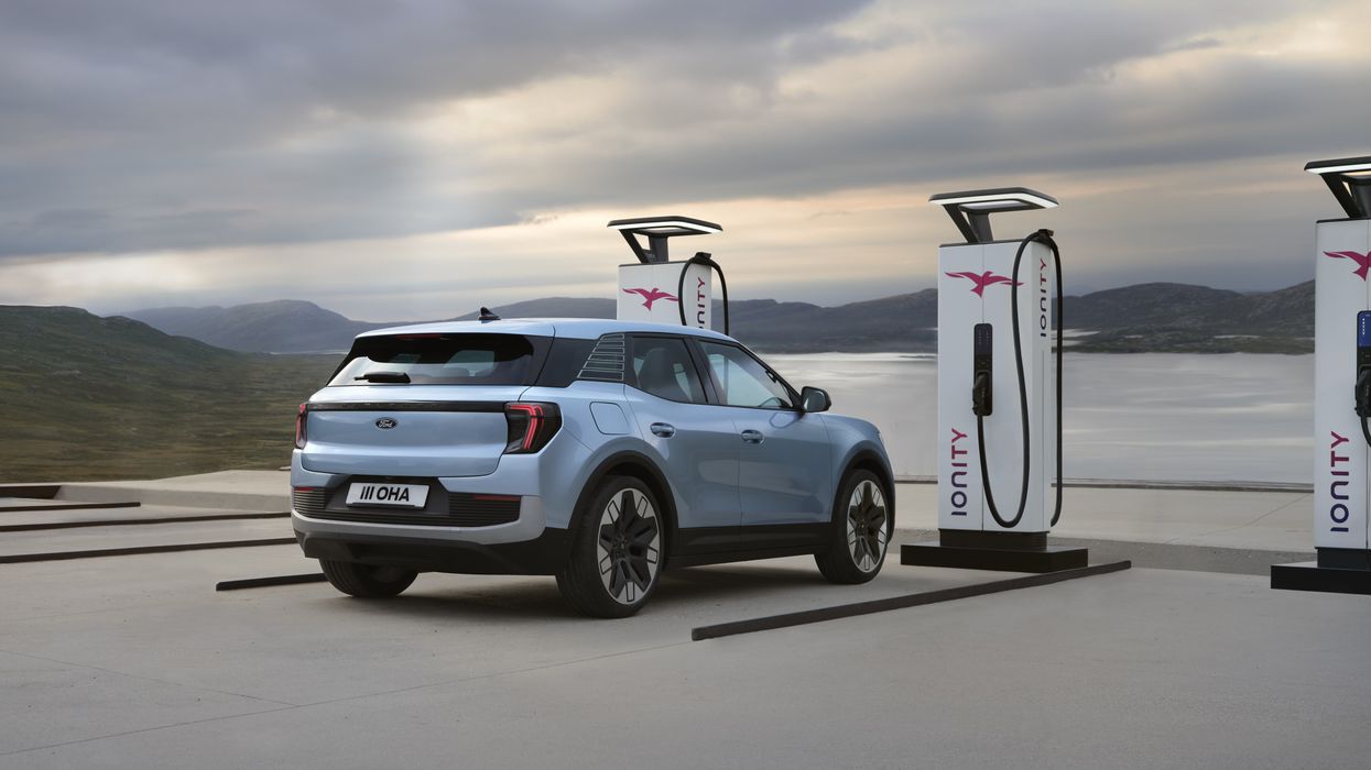 The new electric Ford Explorer