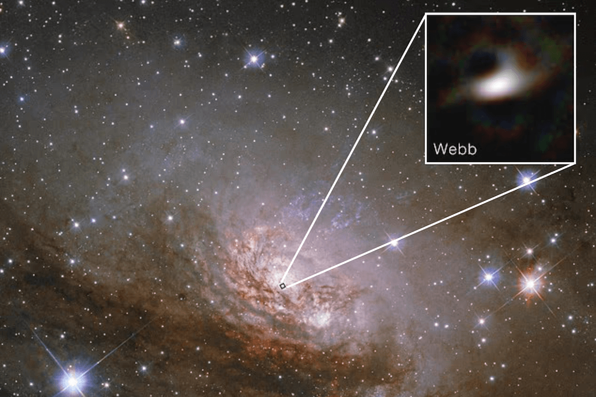 Scientists crack 'impossible' galactic mystery as clearest-ever images of black hole edge revealed