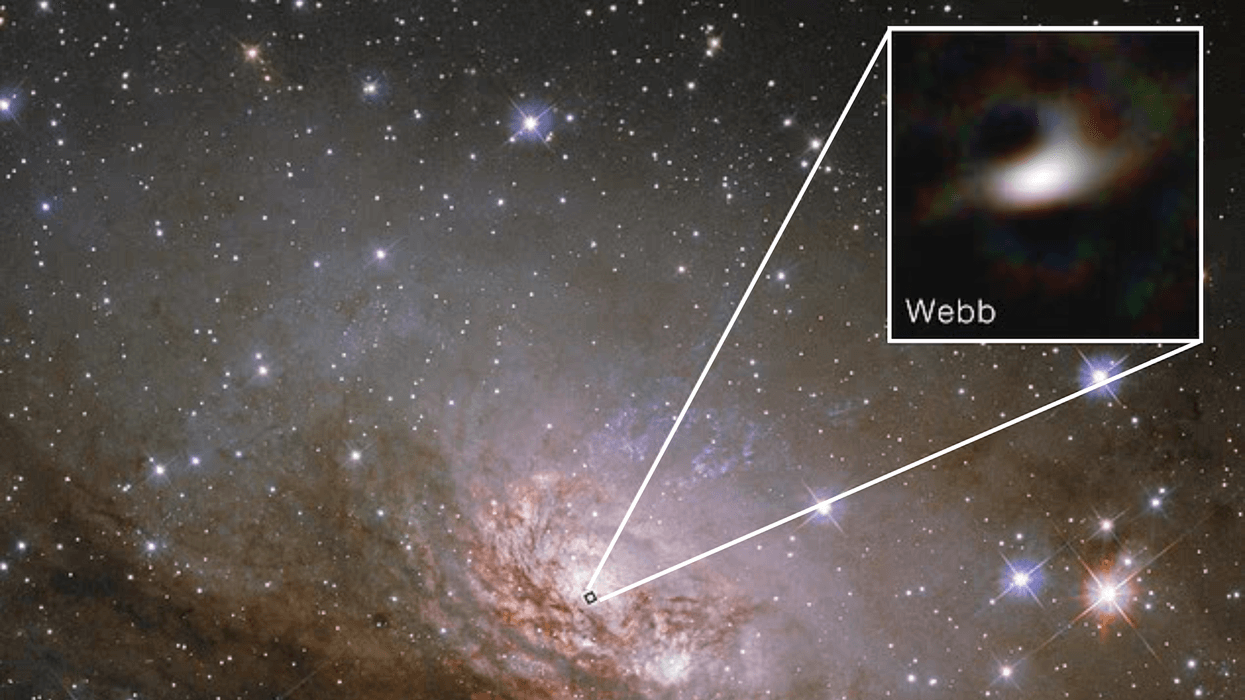 Scientists crack 'impossible' galactic mystery as clearest-ever images of black hole edge revealed