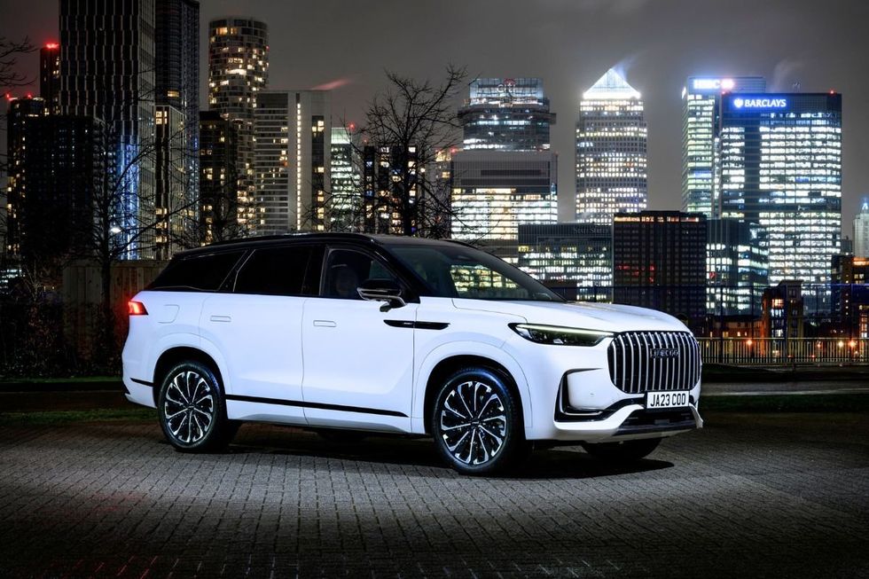 The new Jaecoo 8 in London