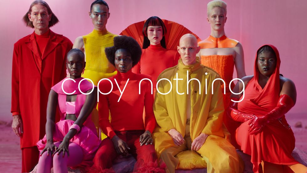 The new Jaguar 'copy nothing' campaign
