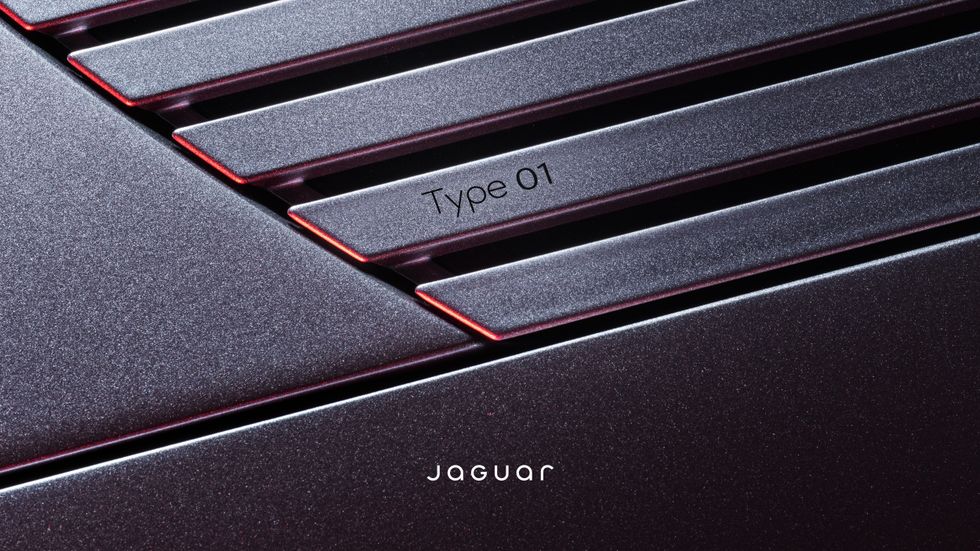 The new Jaguar Type 01 logo