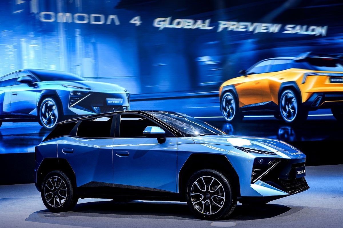 The new Omoda 4 will launch in the UK next year