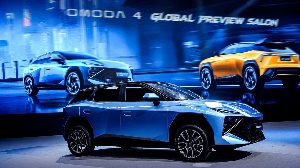 The new Omoda 4 will launch in the UK next year