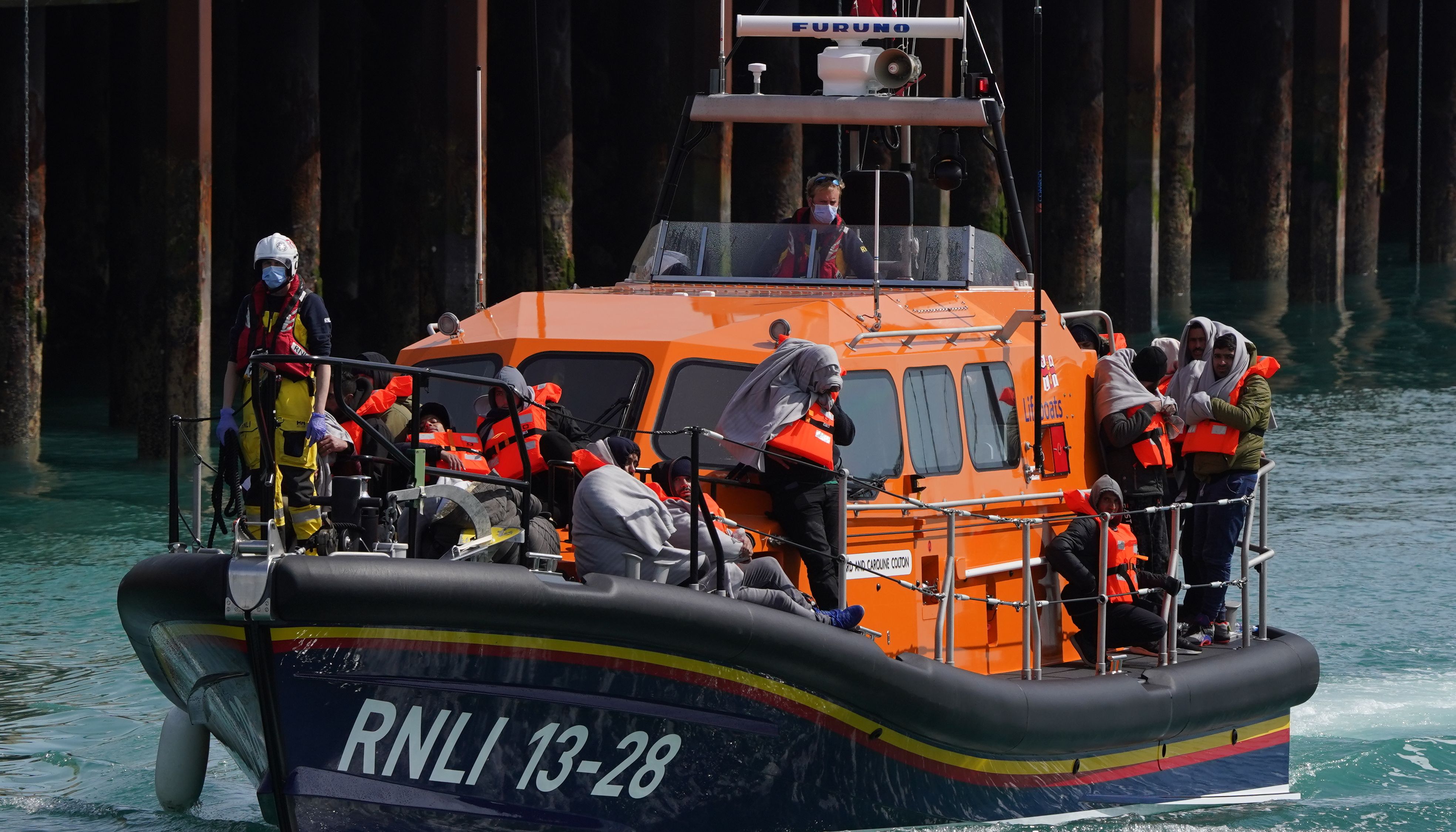 The new scheme will see migrants sent to Rwanda for processing