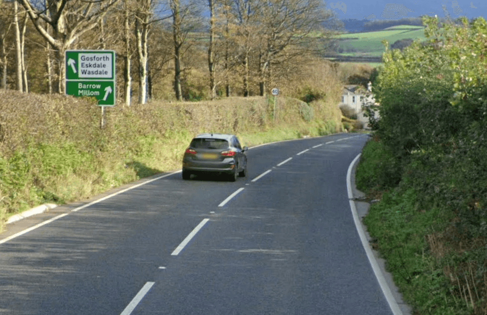 The new speed cameras aim to crack down on rulebreakers along the A595 near Holmrook \u200b